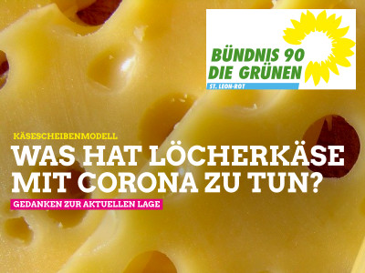 Mit Käsescheiben die Pandemie erklären