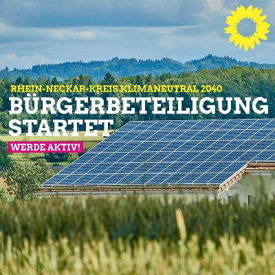 Klimaschutz im Rhein-Neckar-Kreis: Aufruf zur Öffentlichkeitsbeteiligung