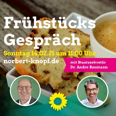 Frühstücksgespräch mit Dr. Andre Baumann