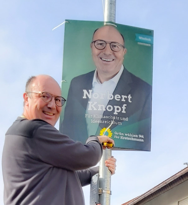 Warum keine Plastikplakate?