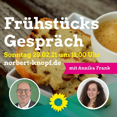 Frühstücksgespräch mit Annika Frank