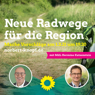 Neue Radwege für die Region