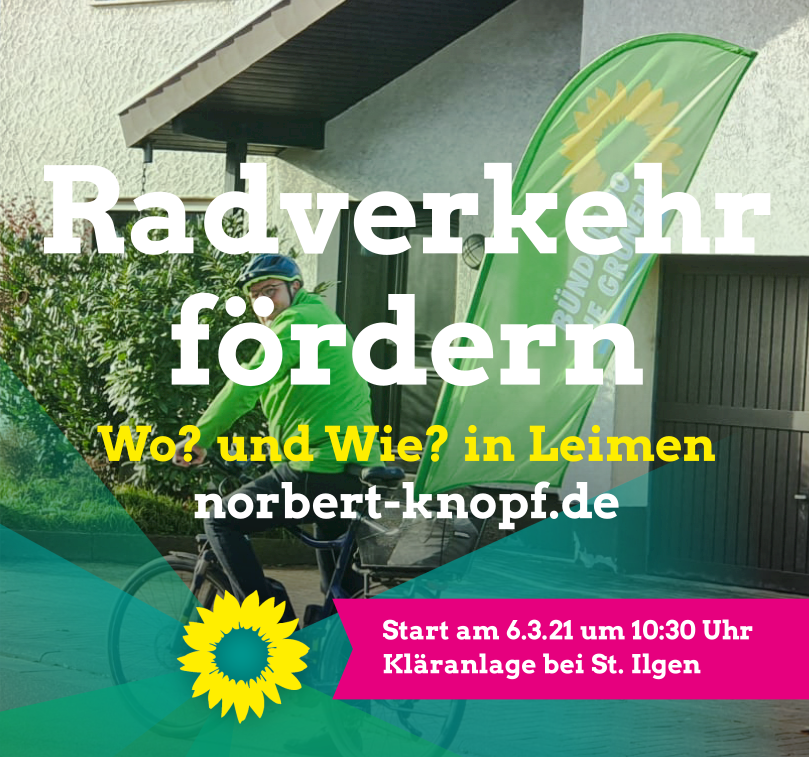 Radverkehr fördern – Wo? Und Wie? In Leimen