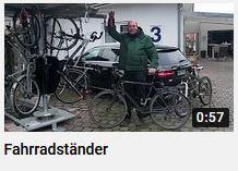 So funktioniert ein platzsparender Fahrradständer